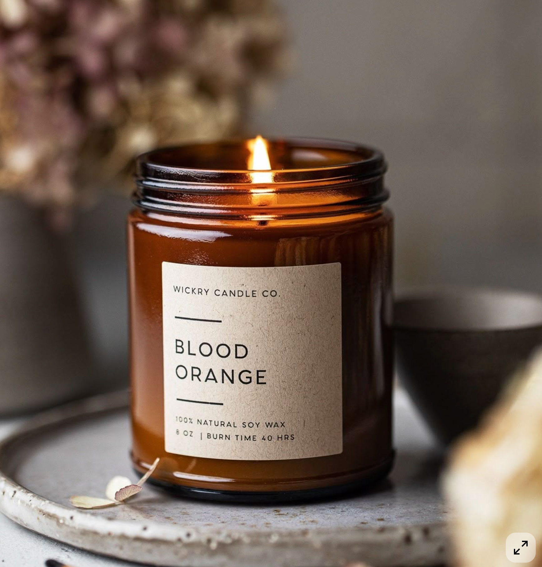 Orange Candle